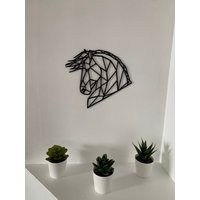 Wanddekoration Pferd 3D Gedruckt von MoxiPrint