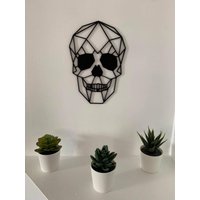 Wanddekoration Totenkopf 3D Gedruckt von MoxiPrint