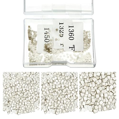Moxweyeni Silberlöt-Schmuck, vorgeschnittene Chips, 4,5 g, sehr klein, mittlere Dichte, einfache Bindung für Schmuck (E, M, H) (1,5 x 1,5 mm), ca. 500 Stück von Moxweyeni