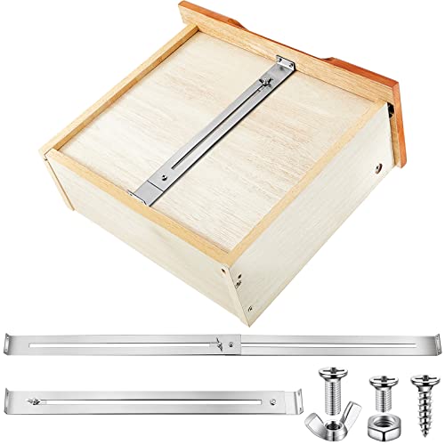 Schubladen-Reparatur-Set Hardware Möbelzubehör Halterungen Ersatz Küche Schublade Kit Schublade Ersatzteile für Verstärkung Reparatur Holz Spanplatten Kommode Schubladen, Inklusive Schrauben (3) von Moxweyeni