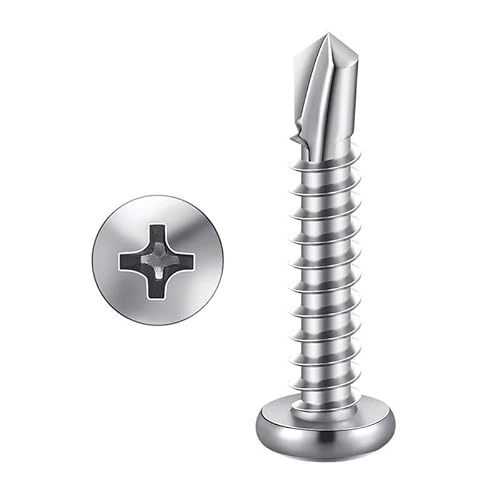 40 x 3,8 cm (1,5 x 1,5 Zoll) Edelstahl-Schrauben, 410 # 1,5 cm von MoyoCodi