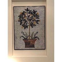 Handgemachtes Zitronenbaum Kunstwerk Handgemachtes Zitronenbaum Kunstwerk von Mozaico