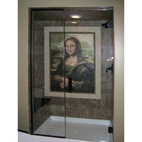 Leonardo Da Vinci "Mona Lisa" - Mosaik Reproduktion von Mozaico