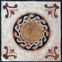 Marmor Quadrat - Fantasievolle Fassade Marmor Quadrat - Fantasievolle Fassade von Mozaico