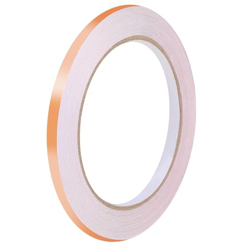Mozeat Lens 1 Rollen Kupferfolie Klebeband Leitfähig Copper Foil Tape 20m x 6mm Kupferfolienband Kupferband Selbstklebend für EMI Abschirmung Schneckenschutz Elektro Reparatur Löten Basteln(Roségold) Mozeat Lens 1 Rollen Kupferfolie Klebeband Leitfähig Copper Foil Tape 20m x 6mm Kupferfolienband Kupferband Selbstklebend für EMI Abschirmung Schneckenschutz Elektro Reparatur Löten Basteln(Roségold) von Mozeat Lens