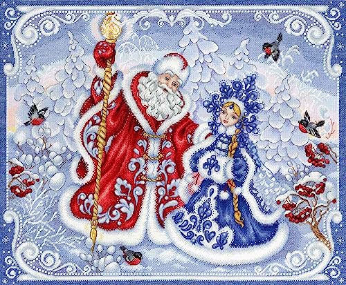 Mp Studio Sewing Cross-Stitch Kit The Winter's Tale Mp Studio Sewing Cross-Stitch Kit The Winter's Tale von MP Studia