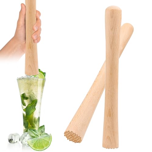 Fermentation Masher, 2 Stück Wooden Herb Masher, Holz Traditional Potato Masher, 31x3cm Hand Tamper, Wooden Pestle Sauerkraut Masher Hand Masher Pestle Fermentation Masher, 2 Stück Wooden Herb Masher, Holz Traditional Potato Masher, 31x3cm Hand Tamper, Wooden Pestle Sauerkraut Masher Hand Masher Pestle von MplehDa