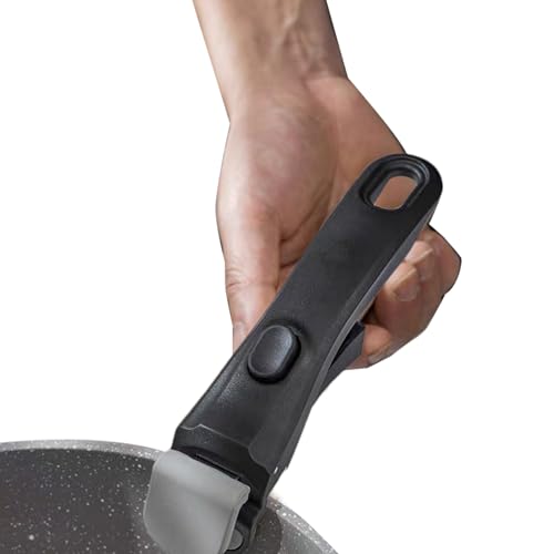 Mppchhn Abnehmbarer Topfgriff-Ersatz – Bratpfanne, Suppentopfgriff, tragbarer Kochgeschirrgriff, abnehmbarer, ergonomischer Kochgeschirr-Greifer für Töpfe, Pfannen Mppchhn Abnehmbarer Topfgriff-Ersatz – Bratpfanne, Suppentopfgriff, tragbarer Kochgeschirrgriff, abnehmbarer, ergonomischer Kochgeschirr-Greifer für Töpfe, Pfannen von Mppchhn