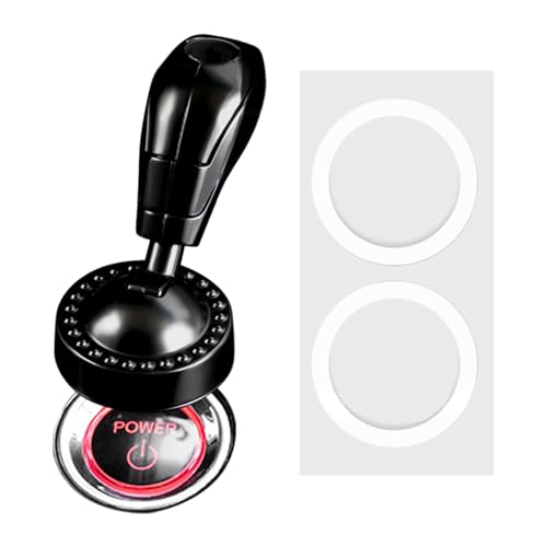 Mppchhn Auto Joystick Starter | Kfz-Druckknopf-Joystick | Stylischer Dekorativer Motor Start-Stopp Hebel für Frauen und Männer mit Auto Mppchhn Auto Joystick Starter | Kfz-Druckknopf-Joystick | Stylischer Dekorativer Motor Start-Stopp Hebel für Frauen und Männer mit Auto von Mppchhn