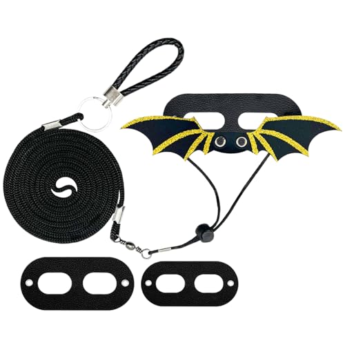 Mppchhn Echsen Geschirr, Fluchtgeschützte Outdoor Gassi-Leine Für Training, Verstellbares Zubehör, Fluchtsichere Leine für Kleintiere und Hamster, Freilauf Training und Reisen von Mppchhn