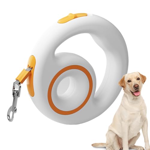 Mppchhn Einziehbares Schlepplein für Hunde | Ausziehbarer Trainings Zugseil für Hunde,Ergonomisches Stossdämpfendes Trainingsseil für Campingausflüge Tägliches Spaziergänge von Mppchhn