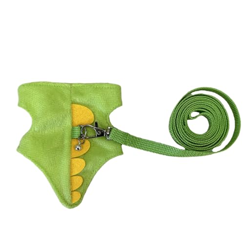 Mppchhn Frettchen Geschirr Und Leine, Verstellbares Kleines Geschirr Und Leine Set, Weiches Für Kleine Haustiere Zum Spazieren Outdoor Abenteuer Kätzchen von Mppchhn