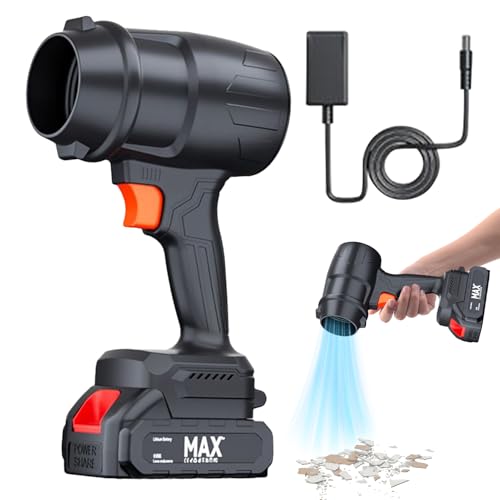 Mppchhn Handgehaltener Luftbläser - Elektrischer Kabelloser Handgebläser,Reinigungszubehör Für Büro Elektronik Auto Kompressor Staubwedel Garten Car Hof von Mppchhn
