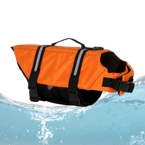 Mppchhn Hundeschwimmweste - Reflektierende Schwimmjacke Für Große Hunde | Verstellbarer Auftriebskörper für Seen Camping Kajak und Süßwassernutzung von Mppchhn