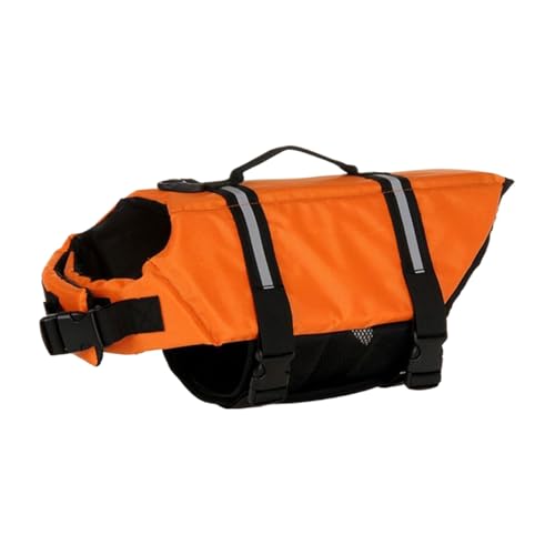 Mppchhn Hundeschwimmweste | Reflektierende Schwimmjacke Für Große Hunde | Verstellbarer Auftriebskörper für Seen Camping Kajak und Süßwassernutzung von Mppchhn