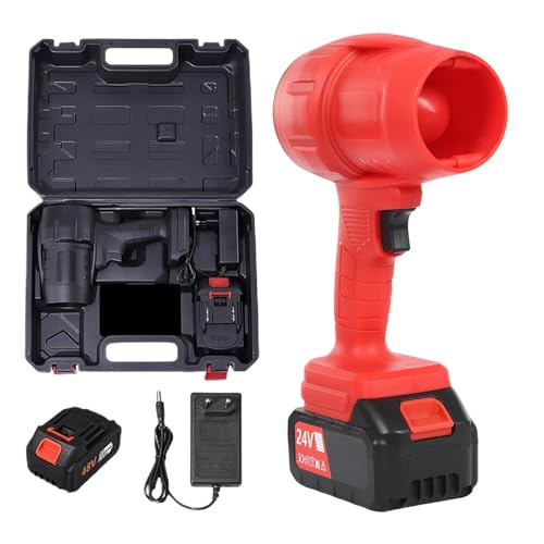 Mppchhn Kabelloses Gebläse - Terrasse Reinigungsgebläse,Mit Verstellbarer Geschwindigkeit Tragbarer Laubbläser Mit Akku Und Ladegerät Für Einfahrt Garten Haus Und Hof Auto Outdoor Camping Terrasse Mppchhn Kabelloses Gebläse - Terrasse Reinigungsgebläse,Mit Verstellbarer Geschwindigkeit Tragbarer Laubbläser Mit Akku Und Ladegerät Für Einfahrt Garten Haus Und Hof Auto Outdoor Camping Terrasse von Mppchhn