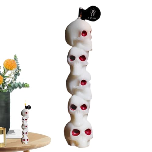 Mppchhn Kerze | Halloween Duftkerze,Tischdeko Wohnaccessoires für Arbeitszimmer Esstisch Schlafzimmer Herbstdekoration von Mppchhn