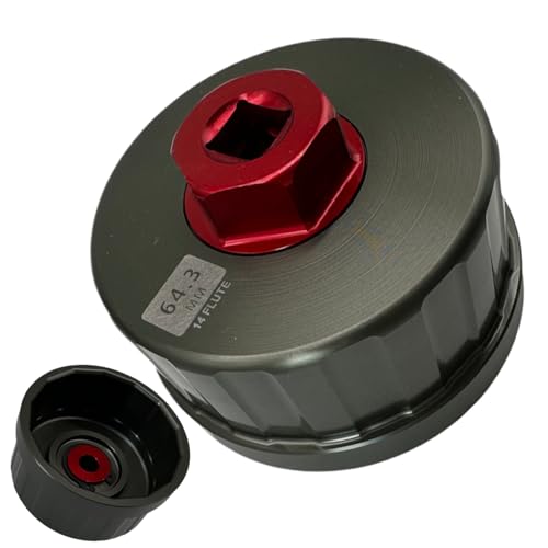 Mppchhn Ölfilter Schlüssel - Antrieb Ölwanne Filter Spezial Steckschlüssel - Ergonomische Kappen-Schlüssel aus Metalllegierung für Mechaniker Wartung und Reparatur von Auto LKW Haus Mppchhn Ölfilter Schlüssel - Antrieb Ölwanne Filter Spezial Steckschlüssel - Ergonomische Kappen-Schlüssel aus Metalllegierung für Mechaniker Wartung und Reparatur von Auto LKW Haus von Mppchhn
