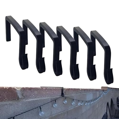 Mppchhn Outdoor Aufhänger für Lichterketten | Robuste Lichterketten Clips | Aufbewahrung & Organisation Für Zuhause Für Party Dach Terrasse Balkon Weihnachten Feiertag Markise Garten Camping Hochzeit von Mppchhn