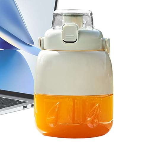 Mppchhn Saft Mixer Becher,Kompakte Zitruspresse - 800ml Wiederaufladbarer Auslaufsicherer Frucht Mixgerät Für Camping Picknick Party Fitness Schule von Mppchhn