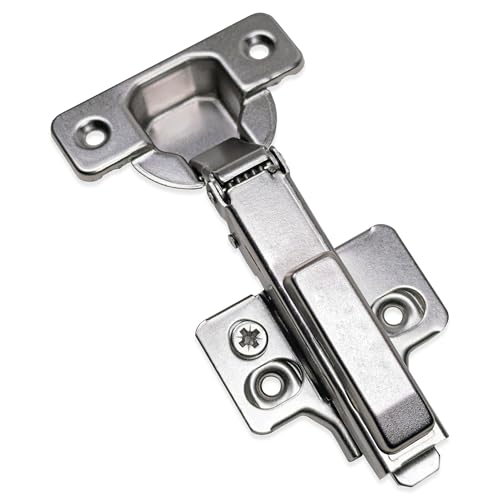 Mprofi MT® 20er Set 103 Grad Eckanschlag Schrankscharniere mit 3D Montageplatte - Automatikscharnier mit Schließautomatik - Topfscharnier Ø 35 mm - Scharnier für Küchenschrank, Kleiderschrank PA/20 von Mprofi MT