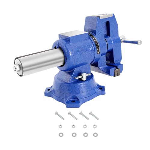 Mqwdxzfes 4 Zoll 100mm Schraubstock, 360° Drehbarer Multifunktions Tischschraubstock mit Amboss, Spannweite Maschinenschraubstock für Holzbearbeitung, Schweißen, Metallbearbeitung, Werkbank Mqwdxzfes 4 Zoll 100mm Schraubstock, 360° Drehbarer Multifunktions Tischschraubstock mit Amboss, Spannweite Maschinenschraubstock für Holzbearbeitung, Schweißen, Metallbearbeitung, Werkbank von Mqwdxzfes