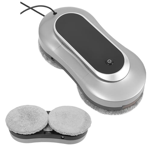 Mqwdxzfes Automatischer Fensterputzroboter, Fensterreinigungsroboter mit Fernbedienung & Sicherheitsseil, 4-Wege Doppelspray Fensterreiniger für Hochhausfenster, Glas, Spiegel, 3200Pa Saugkraft Mqwdxzfes Automatischer Fensterputzroboter, Fensterreinigungsroboter mit Fernbedienung & Sicherheitsseil, 4-Wege Doppelspray Fensterreiniger für Hochhausfenster, Glas, Spiegel, 3200Pa Saugkraft von Mqwdxzfes