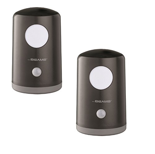 Mr Beams Stand Licht MB750 mit Bewegungssensor in schwarz 2er-Pack von Mr Beams