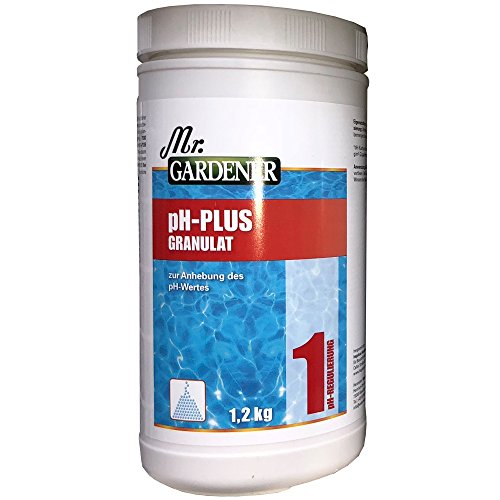 Mr Gardener pH-Plus Granulat 1,2 Kg zur Wasserpflege von Mr Gardener