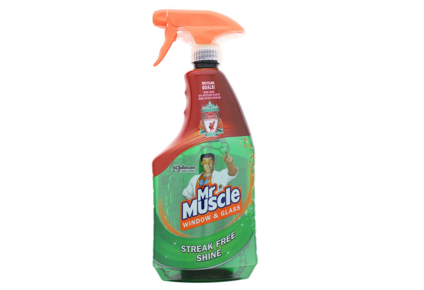 Mr Muscle Mr Muscle Fenster- und Glasreiniger Spray für streifenfreien Glanz 750 Allzweckreiniger von Mr Muscle