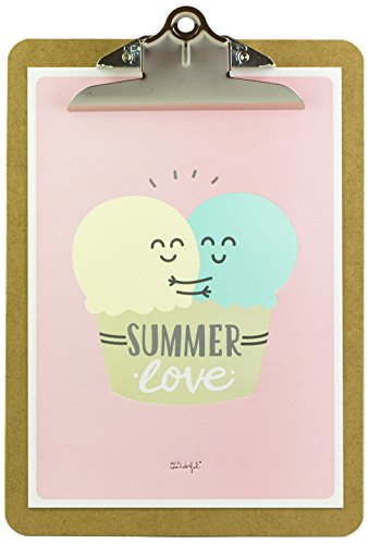 Mr Wonderful zeigt Summer Relief + Klemmbrett, Kombination, Mehrfarbig, 32 x 22,8 x 4,4 cm von Mr. Wonderful