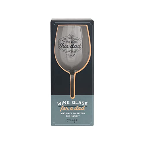 Mr Wonderful Weinglas - Like the Wine in this glass, this dad is top class von Mr. Wonderful