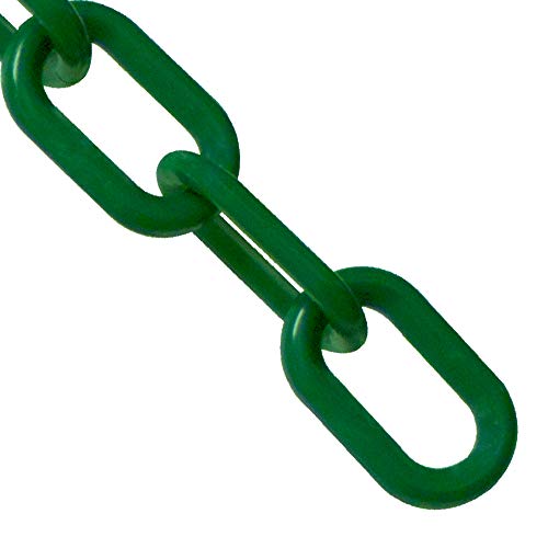 2,5 cm. Absperrkette, Kunststoff, Farbe Nr. 4, Evergreen, 30,5 m von Mr. Chain