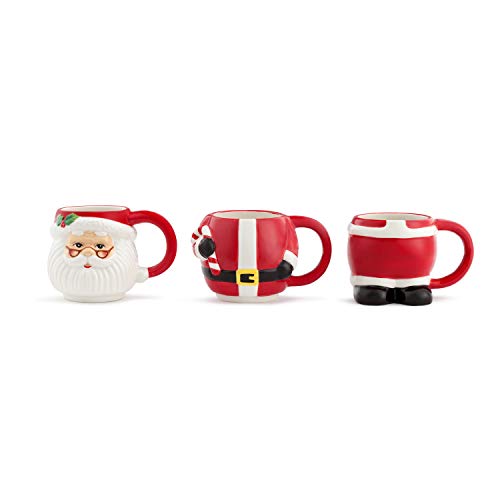 Mr. Christmas 85119 Stapelbare Weihnachtsmann Tassen, Keramik, rot Mr. Christmas 85119 Stapelbare Weihnachtsmann Tassen, Keramik, rot von Mr. Christmas