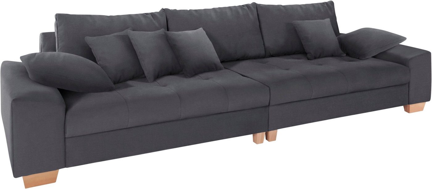 Mr. Couch Big-Sofa Nikita, wahlweise mit Kaltschaum (140kg Belastung/Sitz) und AquaClean-Stoff von Mr. Couch