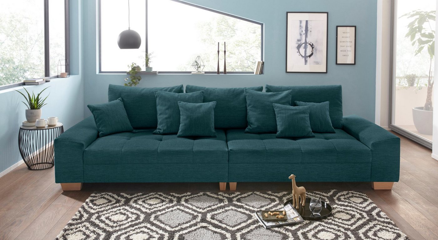 Mr. Couch Big-Sofa Nikita, wahlweise mit Kaltschaum (140kg Belastung/Sitz) und AquaClean-Stoff von Mr. Couch