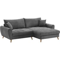Mr. Couch Ecksofa "Blackburn II L-Form", Wahlweise mit Kaltschaumpolsterung bis 140 kg belastbar von Mr. Couch