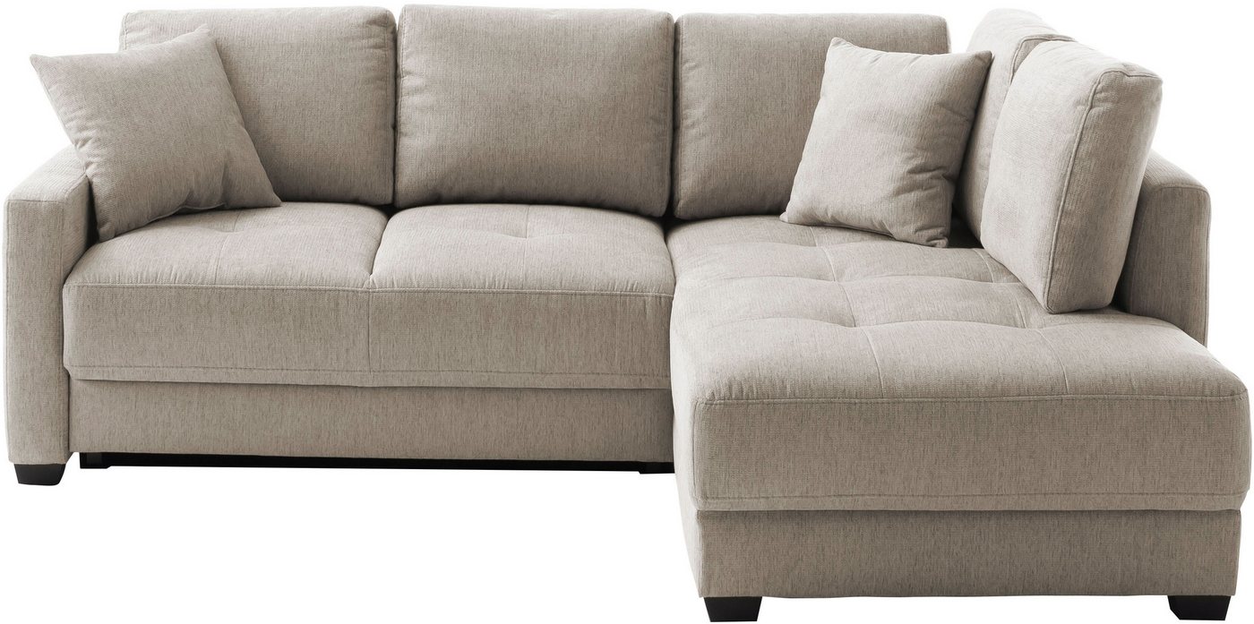 Mr. Couch Ecksofa Pierre, L-Form mit BoxSpring, Mit Boxpring-Taschenfederkern von Mr. Couch