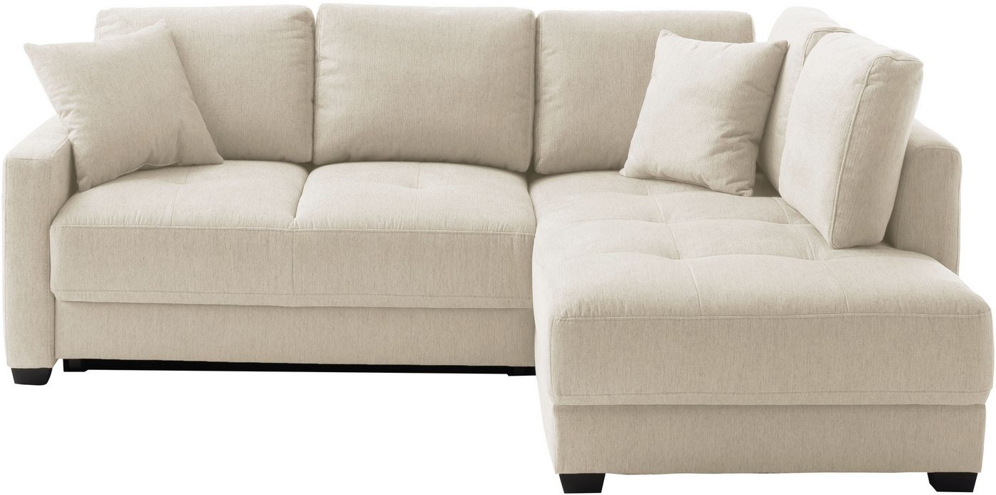 Mr. Couch Ecksofa Pierre, L-Form mit BoxSpring, Mit Boxpring-Taschenfederkern von Mr. Couch
