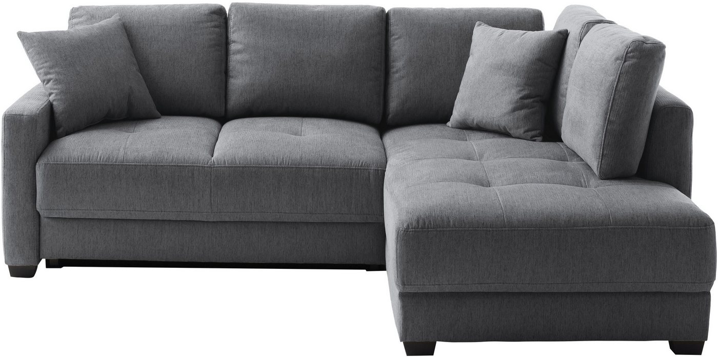Mr. Couch Ecksofa Pierre, L-Form mit Taschenfederkern, mit DuraSpring-Taschenfederkern bis 140 kg belastbar von Mr. Couch