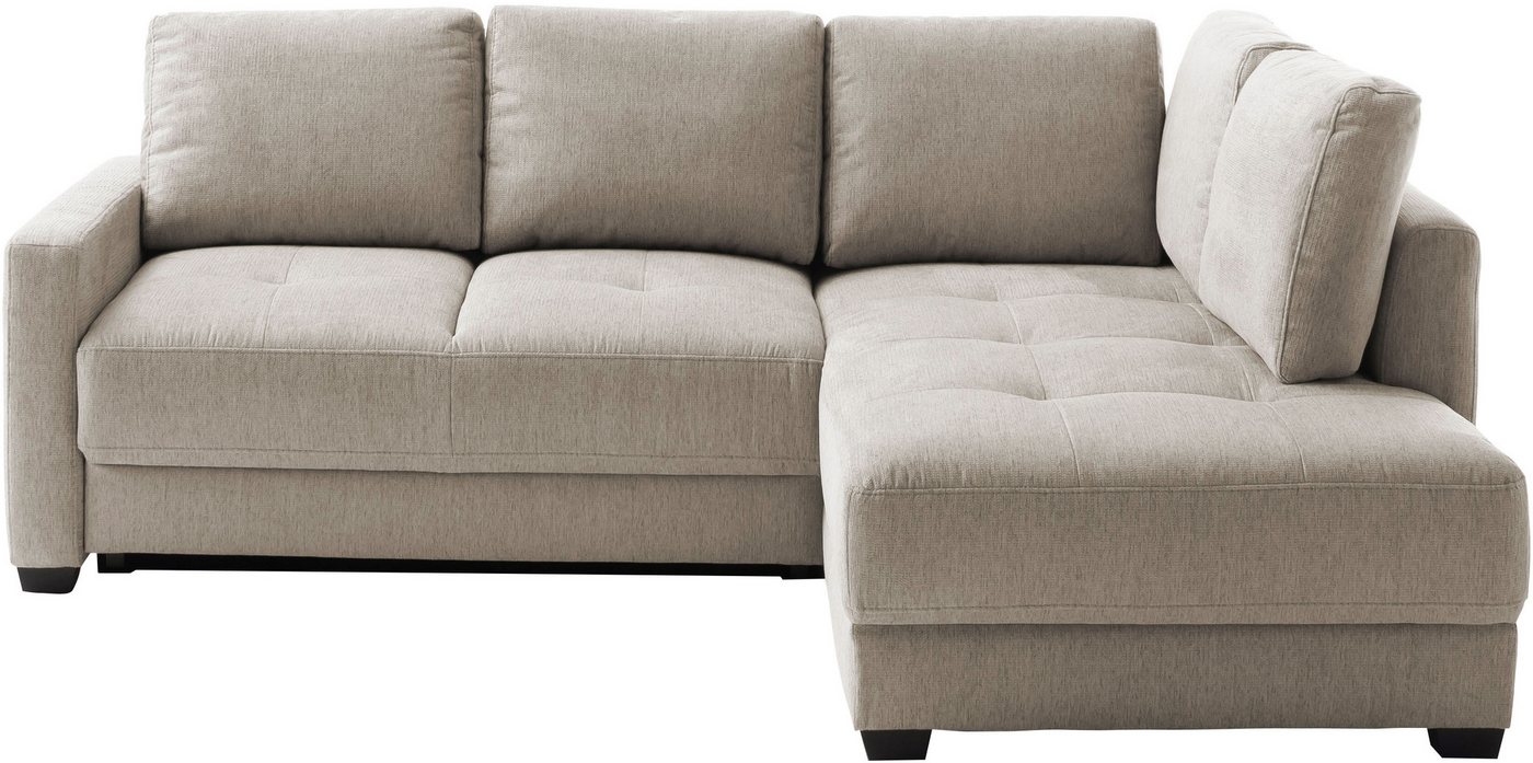 Mr. Couch Ecksofa Pierre, L-Form mit Taschenfederkern, mit DuraSpring-Taschenfederkern bis 140 kg belastbar von Mr. Couch