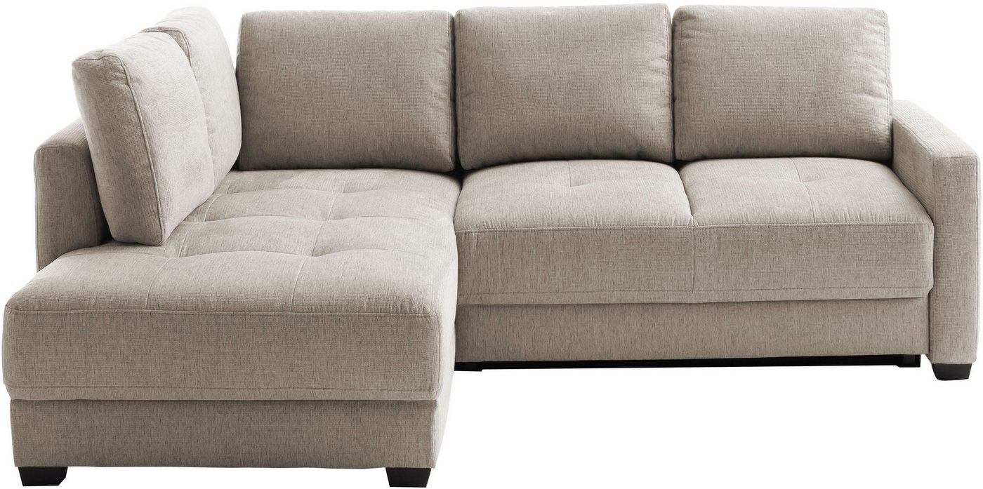 Mr. Couch Ecksofa Pierre, L-Form mit Taschenfederkern, mit DuraSpring-Taschenfederkern bis 140 kg belastbar von Mr. Couch