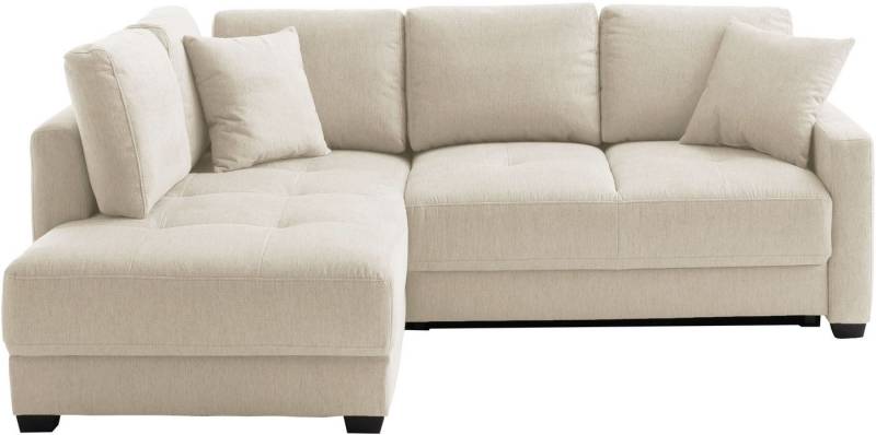 Mr. Couch Ecksofa Pierre, L-Form mit Taschenfederkern, mit DuraSpring-Taschenfederkern bis 140 kg belastbar von Mr. Couch