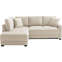 Mr. Couch Ecksofa "Pierre, L-Form mit Taschenfederkern" mit DuraSpring-Taschenfederkern bis 140 kg belastbar von Mr. Couch