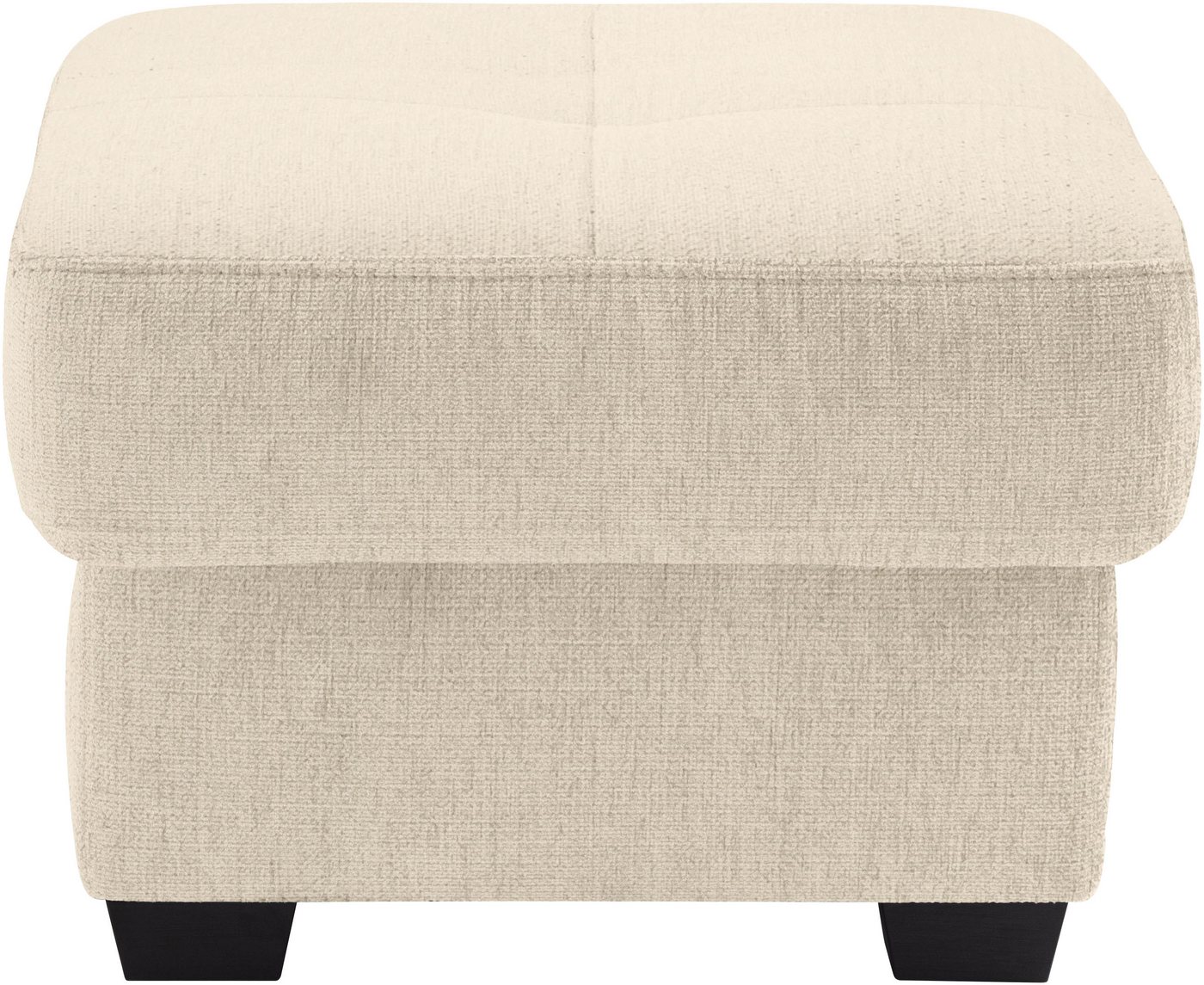 Mr. Couch Hocker Pierre de Luxe (1 St), Mit Boxpring-Taschenfederkern von Mr. Couch