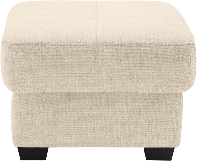 Mr. Couch Hocker Pierre de Luxe (1 St), Mit Boxpring-Taschenfederkern von Mr. Couch