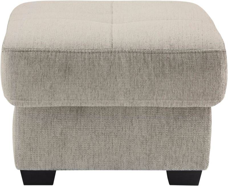 Mr. Couch Hocker Pierre de Luxe (1 St), Mit Boxpring-Taschenfederkern von Mr. Couch