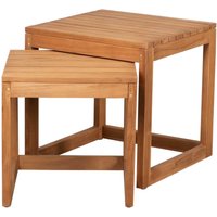 Beistelltische Verwood 2er Set Teak Beistelltische Verwood 2er Set Teak von Mr. Deko