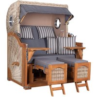 Strandkorb Düne Bullauge Teak PE Shell Dessin 544 Strandkorb Düne Bullauge Teak PE Shell Dessin 544 von Mr. Deko