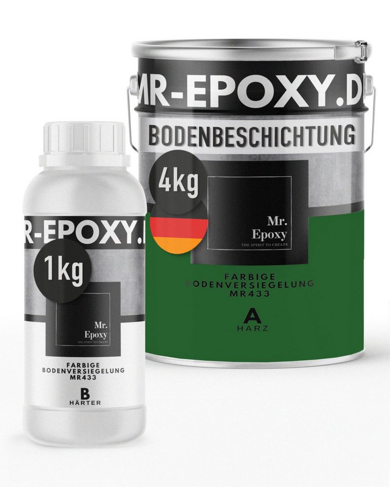 Mr. Epoxy Bodenversiegelung Epoxid-Bodenbeschichtung Mr. Epoxy Bodenversiegelung Epoxid-Bodenbeschichtung von Mr. Epoxy